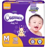 Fralda Cremer Jumbinho M 18 Unidades
