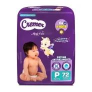 Fralda Cremer Hiper P – pacote com 72 unidades