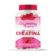 Creatina Gummy Morango Zero Açúcar 90 gomas – força pura