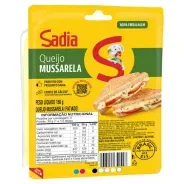 Mussarela Sadia Fatias Finas 180 g – sabor leve e derretido