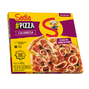 Pizza Sadia Calabresa 460 g – sabor intenso, pronta pra forno
