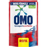 OMO Lava Roupas Líquido 900ml Refil – Lavagem Perfeita