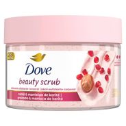 Dove Beauty Scrub Pom Seeds Romã e Manteiga de Karité 280 g – Esfoliante Corporal