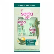 Shampoo e Condicionador Seda Babosa e Óleos 300 mL + 190 mL