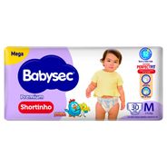 Fralda Babysec Premium Galinha Pintadinha Mega M 30 Unidades