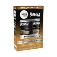 Shampoo e Condicionador Salon Line SOS Bomba Mais Força 300+200 ml