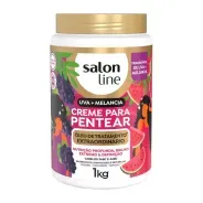 Creme Pentear Salon Line Uva e Melancia 1 kg – Hidratação Intensa