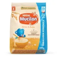 Mucilon Arroz & Aveia Integral 600 g – Nutrição Completa