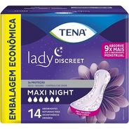 Absorvente Tena Lady Maxi Night 14 un – Conforto e Proteção