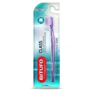 Escova Dental Bitufo Classic Macia com Protetor 1 un