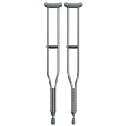 Muleta Mercur Axilar Alumínio M 2un – Apoio Seguro