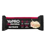 Barra de Proteína Nutrata YoPro Morango 55 g – Fitness