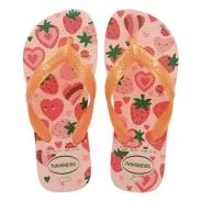 Sandália Havaianas Kids Flores Rosa/Confete 25/26 – Conforto