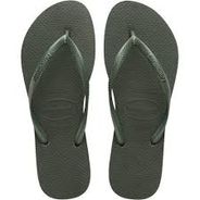 Sandália Havaianas Slim Gloss Verde Olive 37/38 – Conforto