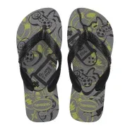 Sandália Havaianas Kids Athletic Cinza Aço 27/28