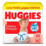 Fralda Descartável  Huggies Supreme Care XG 82 Unidades