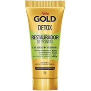 Restaurador De Pontas Niely Gold Detox Limão + Chá Verde, 50g