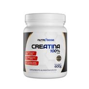 Creatina Nutri Dose 100% Pura 600g