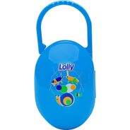 Chupeta Lolly Porta Zoo Azul