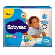 Fralda BabySec Galinha Pintadinha Ultra Sec Xxg 48 Unidades
