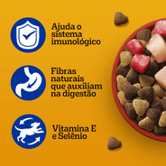 Ração Pedigree Carne Frango e Cereais Cães Adultos Raças Médias e Grandes 2,7 kg