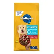 Pedigree Ração Carne Frango E Cereais Cães Filhotes 900g
