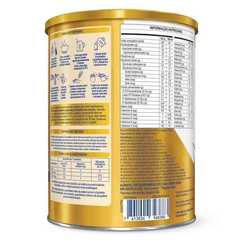 Nan Fórmula Infantil Nan Supreme 2 800G